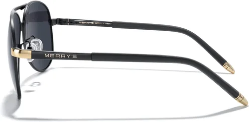 Vista 3 de MERRY'S, UV400 S8513, gafas de sol polarizadas para conducir, marco irrompible, para hombre.