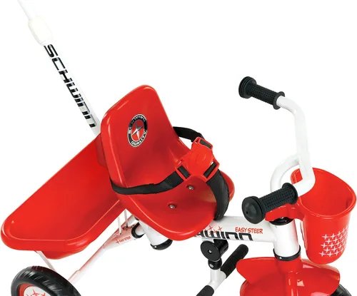 Vista 2 de Triciclo de fácil manejo Schwinn, 8", Rojo/Blanco
