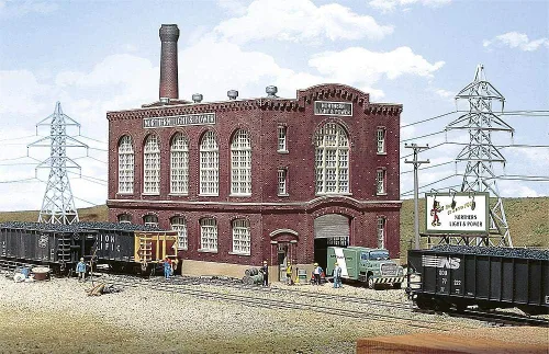 Vista 11 de Walthers Cornerstone Serie Kit HO Scale 2-Stall Motor House & Accesorios
