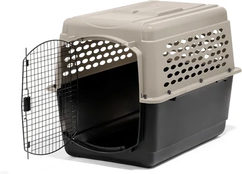 Vista 11 de Petmate Vari - Perrera/Transportadora para perros portátil apto para aerolíneas y jaulas para perros pequeños, plástico duradero, transportador