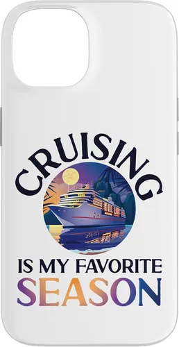 Vista 4 de iPhone 16 Cruise Ship Vacation Girl Cruising Is My Favorite Season Case