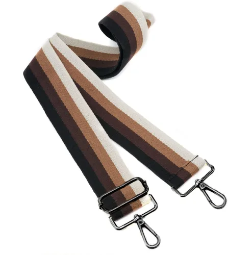 Vista 158 de ZOOEASS Hebillas de níquel Correa ancha para el hombro ajustable de repuesto para cinturón de pistola, hebilla de guitarra estilo bandolera