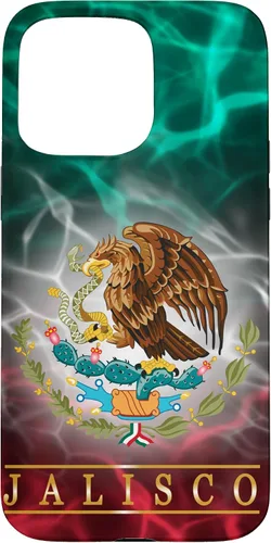 Vista 31 de Jalisco - Funda para iPhone 17, diseño de bandera de México
