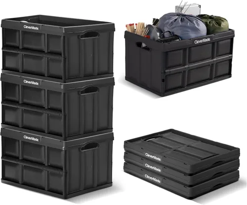 Vista 16 de Contenedor para almacenamiento plegable CleverCrates, de CleverMade