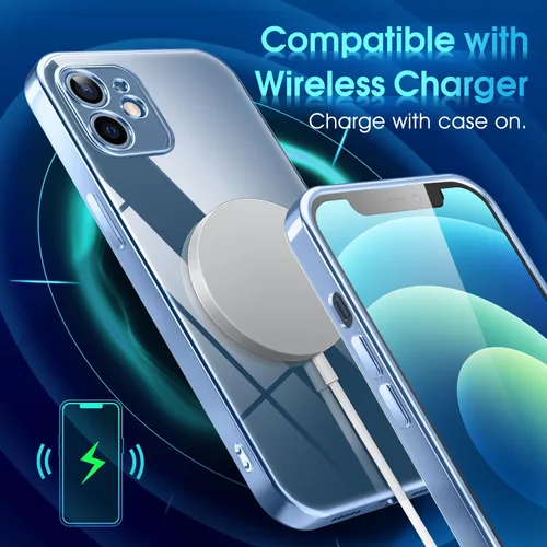 Vista 201 de Supdeal Funda cristalina transparente para iPhone 11, [No se amarillea] [Protección de la cámara] [Probado contra caídas de grado militar] Funda