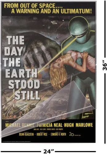 Vista 2 de The Day The Earth Stood Still - Movie Poster (Regular Style) (Size: 24" x 36") (Laminated Poster)