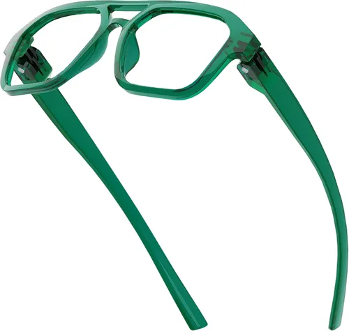 Vista 16 de Eyekepper Gafas de luz azul para hombre y mujer, paquete de 6 lentes Pilot