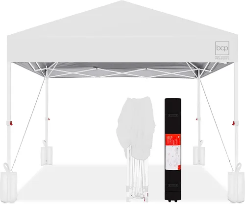 Vista 47 de Best Choice Products Carpa Toldo Desplegable de 10x10 pies para Instalación de 1 Persona, Refugio Portátil Instantáneo con Botón de 1 Toque