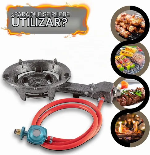 Vista 6 de Alpine Cusine BS-400 Quemador de propano , 1, Gris carbón