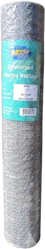 Vista 8 de MTB 20GA - Alambre hexagonal galvanizado para aves de corral, 12 pulgadas x 50 pies x 2 pulgadas