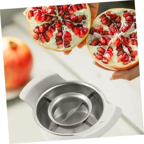 Vista 6 de Kichvoe Herramienta removedor de semillas de granada, pelador de granada de cocina con cuenco y martillo abridor de frutas para remoción de 6.88 x