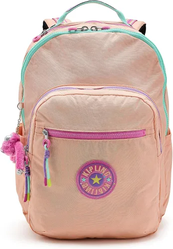 Vista 101 de Mochila Kipling Seoul extra grande para laptop de 17", Grande True Blue Tonal 2