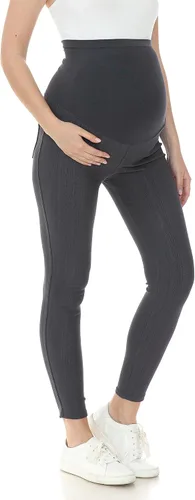 Vista 3 de Leggings Depot Jeans de maternidad para mujer con bolsillos, cómodos, elásticos, pantalones de embarazo
