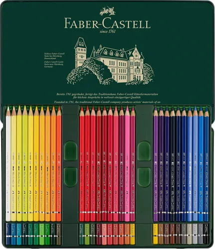 Vista 3 de Faber-Castell Albrecht Dürer® - Lápices de acuarela para artistas, lata de 60