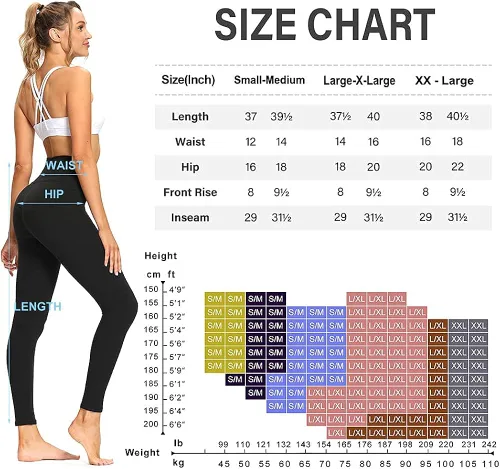 Vista 6 de Gayhay - Leggings estampados de cintura alta para mujer suaves opacos entallados con control de abdomen ideales para correr yoga y ciclismo