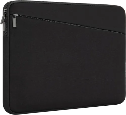 Vista 10 de Funda protectora duradera para laptop de 14 y 15 pulgadas, delgada, acolchada y con bolsillo frontal, compatible con MacBook Air MacBook Pro HP