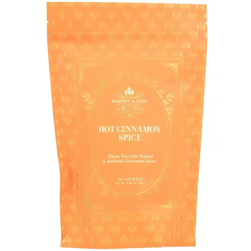 Vista 4 de Harney & Sons Té negro con especias de manzana caliente, 50 sobres