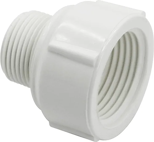 Vista 2 de 10pcs PVC manguera de jardín reductor hembra buje acoplamiento