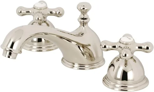 Vista 11 de Kingston Brass KS3967AX - Grifo de baño extendido de 8 pulgadas, latón cepillado