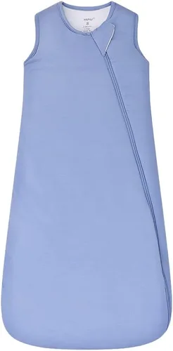 Vista 23 de HAPIU Saco de dormir unisex de rayón hecho de bambú TOG 1.0, cremallera premium de 2 vías, manta portátil para bebé All-Night Comfort, Buttery