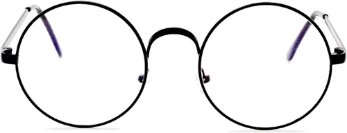 Vista 2 de Big Mo's Toys Gafas de mago – Alambre redondo para disfraz – 1 par