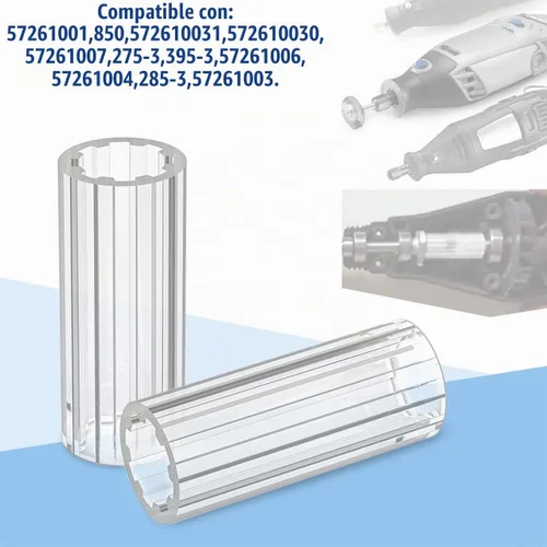 Vista 3 de Piezas de repuesto Dremel, 395 acoplamiento de herramientas rotativas compatibles con piezas de herramientas Dremel 2615294309-4
