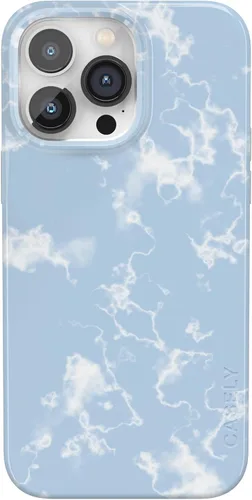 Vista 121 de Casely Funda para iPhone 14 Pro Max All Boo'd Up Fantasma púrpura Compatible con MagSafe Diseño clásico ultrafino