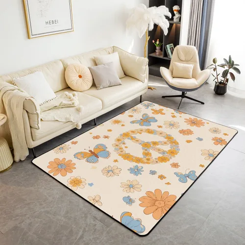 Vista 48 de Erosebridal Alfombras Deportivas de Área para Niños 1.49 m x 1 m, Alfombra Antideslizante de Béisbol, Fútbol, Baloncesto, Alfombra Deportiva