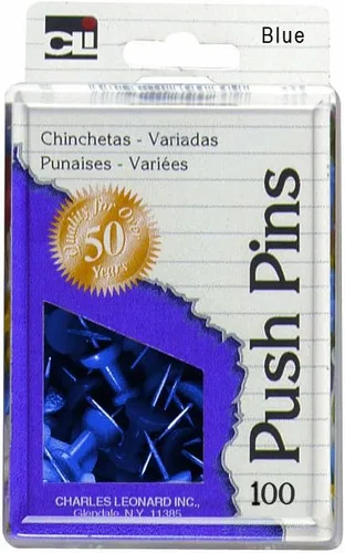 Vista 12 de Charles Leonard - Pasadores, colores surtidos, paquete de 20 (20200)
