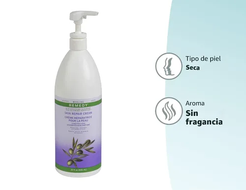 Vista 7 de Crema de reparación de piel Medline, remedio, sin perfume, 32 fl onzas.