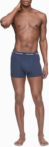 Vista 2 de Calvin Klein Tronco elástico de algodón para hombre, paquete de 5
