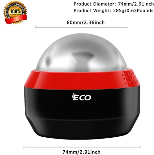 Vista 8 de iECO Cryosphere Rodillo de Pelota de Masaje Frío - Pelota de Masaje para Alivio de Frío y Calor, Liberación Miofascial, Terapia de Puntos Gatillo