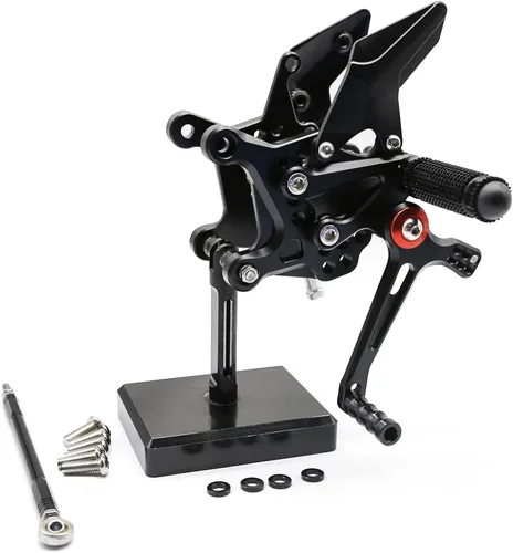 Vista 9 de FXCNC Juego trasero de motocicleta compatible con ZX25R 2020-2022 ZX4R 2023 ZX-4RR 2022-2024 Billet Juego de estriberas traseras totalmente
