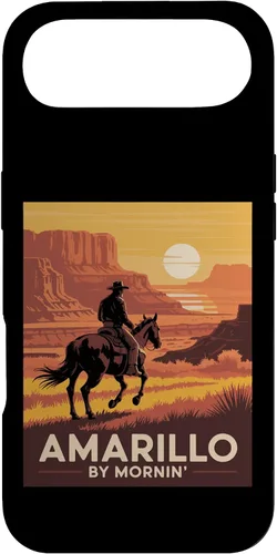 Vista 27 de Amarillo by Mornin Folk Style Western Country Music Case for iPhone 17