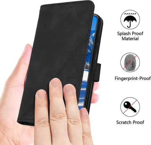 Vista 3 de Funda para Galaxy S20, ranuras para tarjetero, correa de muñeca, protección interior de TPU, soporte de piel sintética para Samsung S20 5G de 6.2
