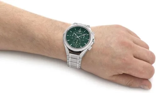 Vista 4 de Bulova Watch 96A297, Silver, Bracelet