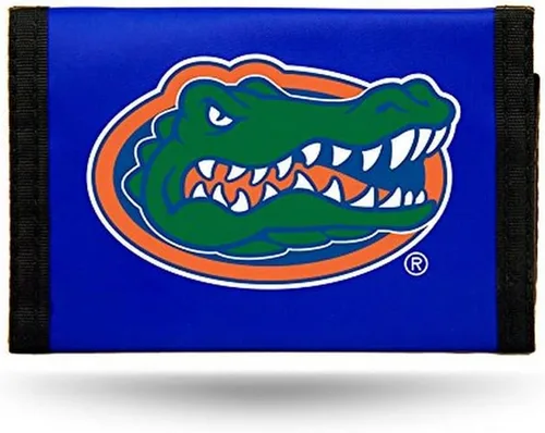 Vista 6 de Rico Industries Cartera de nailon de tres pliegues de la NCAA