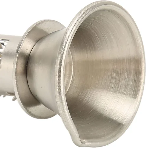 Vista 8 de Exprimidor manual de taladro de limón, mini exprimidor de mano portátil de acero inoxidable espesado naranja lima para el hogar cocina plata