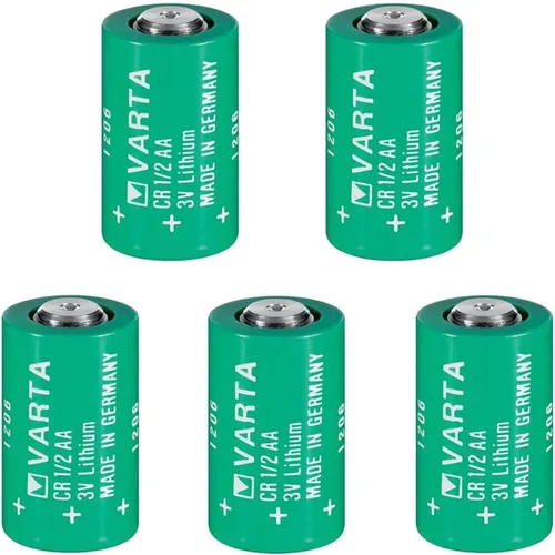 Vista 9 de Paquete de 2 baterías cilíndricas CR 1/2 AA Series de litio de 950 mAh
