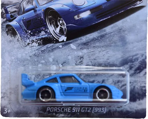 Vista 2 de Hot Wheels Forza Horizon 4 Porsche 911 GT2 [993] 6/6, azul