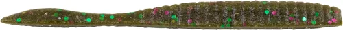 Vista 10 de Berkley Berkley PowerBait MaxScent Flat Worm Parte trasera marrón