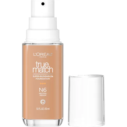 Vista 25 de L'Oreal Paris True Match - Base líquida supermezclable, maquillaje de base líquida de cobertura media, C0.5, ligero, 1 onza líquida