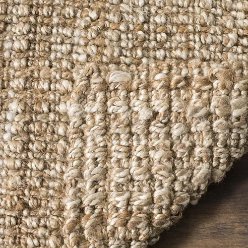 Vista 6 de SAFAVIEH Natural Fiber Collection - Alfombra de pasillo de 2 pies 6 pulgadas x 6 pies, natural, yute hecho a mano, ideal para zonas de alto tráfico