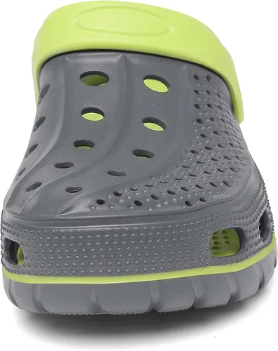 Vista 4 de INMINPIN Zuecos de jardín para hombre y mujer, sandalias de playa para piscina, sandalias de agua con cómoda plantilla de soporte de arco