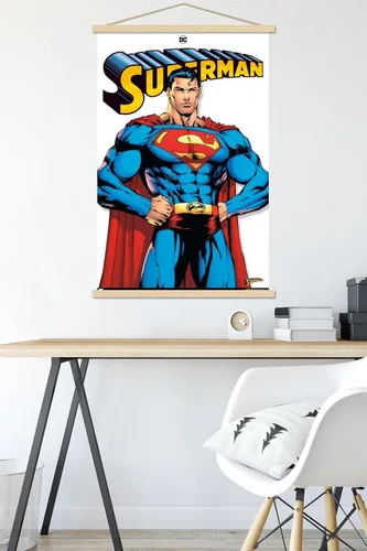 Vista 5 de Trends International DC Comics - Póster de pared con marco magnético de Superman