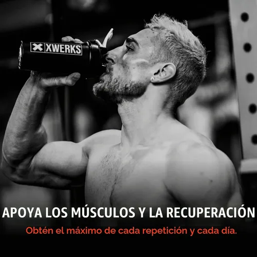 Vista 7 de Xwerks Grow, proteína en polvo de suero de grass de Nueva Zelanda (crema de chocolate)