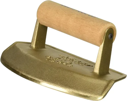 Vista 2 de Kraft Tool CF382 Tubo de chaflán de diámetro de bronce con mango de madera, 12 pulgadas