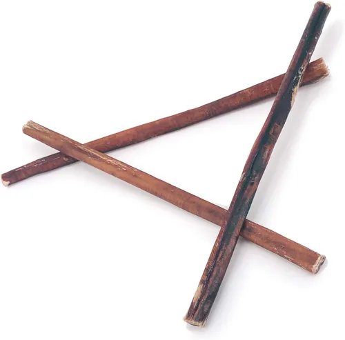 Vista 9 de ValueBull Bully Sticks para perros, medianos de 12 pulgadas, 100 unidades, totalmente naturales, alimentados con pasto, de un solo ingrediente