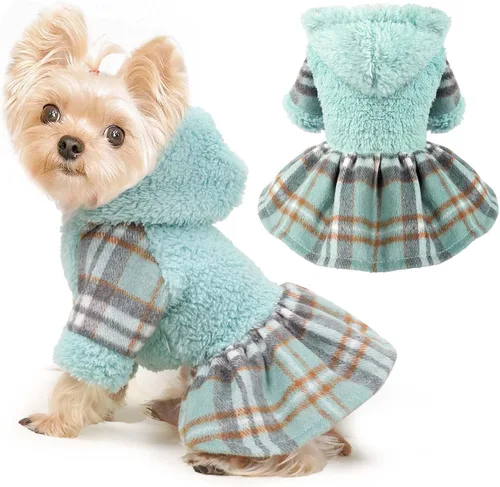 Vista 9 de Suéter para perro, ropa para cachorros, para perros pequeños, niño, niña, mascotas, sudaderas para perros clima frío, abrigos de perrito, sudadera