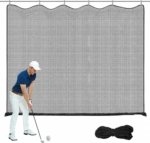 Vista 9 de NQB Golf Practice Net, Heavy Duty Hitting Net for Backyard, Garage Training